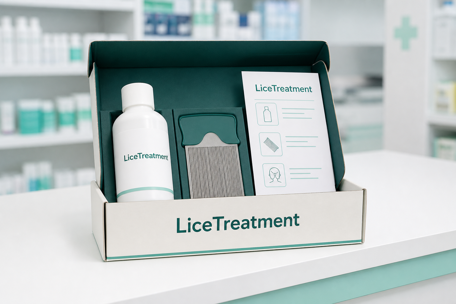 A kit brand concept photography for LiceTreatment